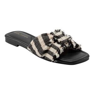 NEW!! MARC FISHER ORBIT KNOTTED FLAT SANDALS Sz. 7.5